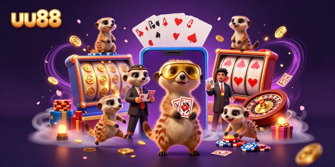 Experience the excitement of uu88 at a lively meerkat casino with colorful slots and games!
