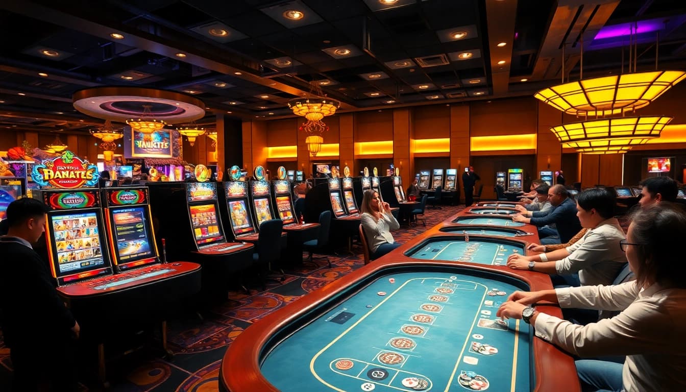 Experience the thrill of the kim88 game with high-stakes poker and vibrant slot machines.