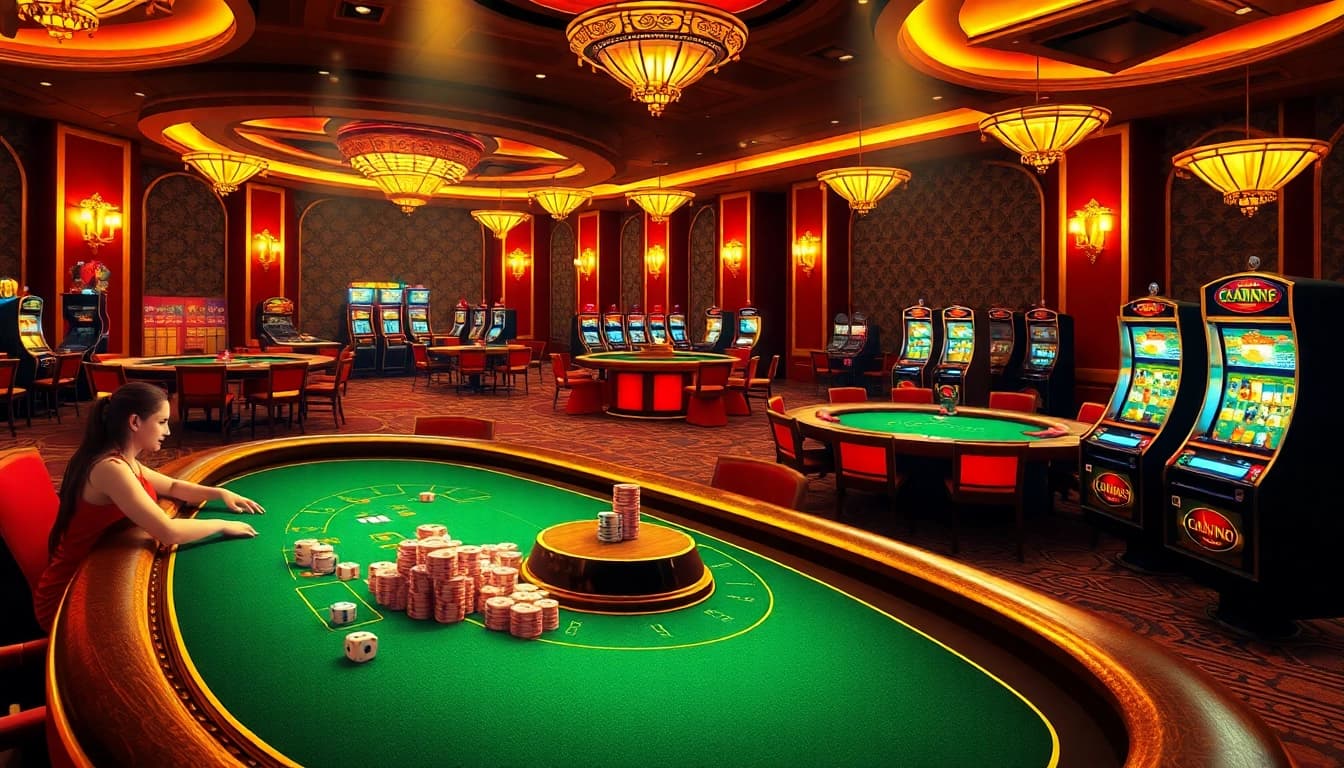 Experience the excitement of gambling at https://bet88best.com/ with vibrant casino settings and thrilling games.