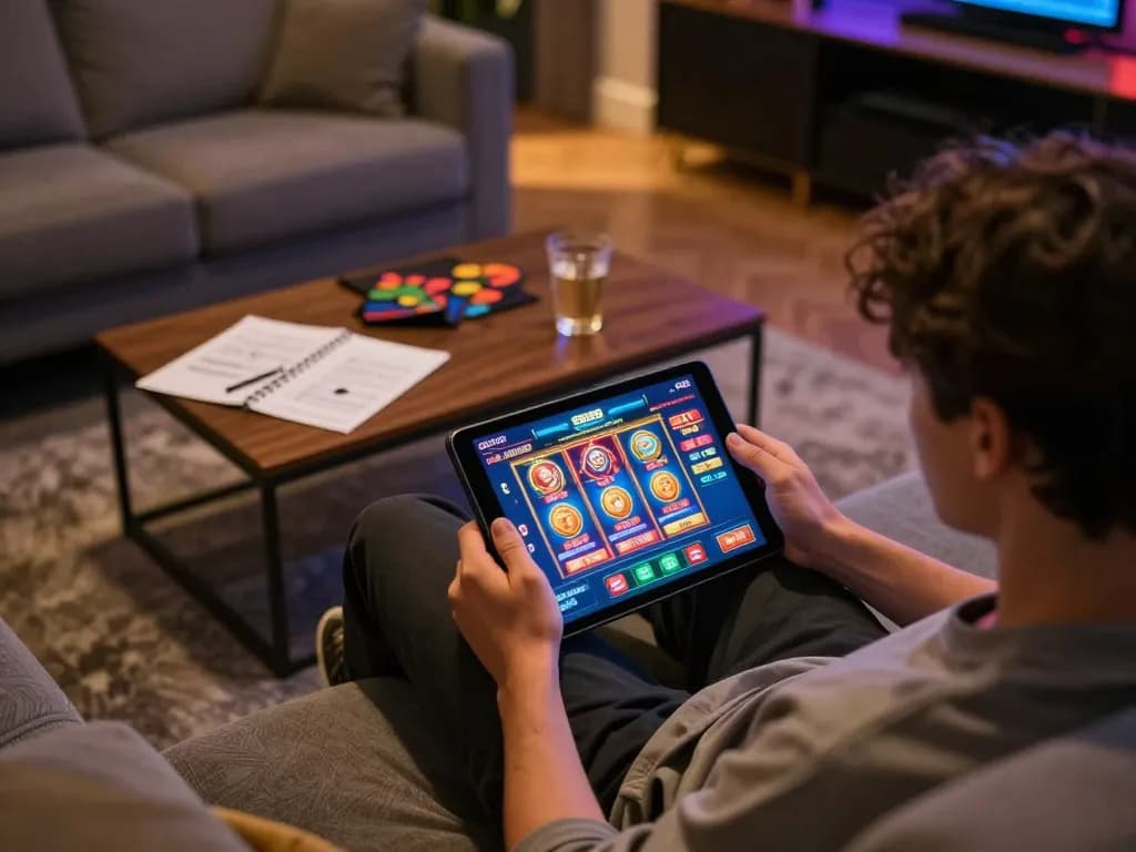 Engaging with the SX88 link online casino interface, a player explores diverse gaming options.