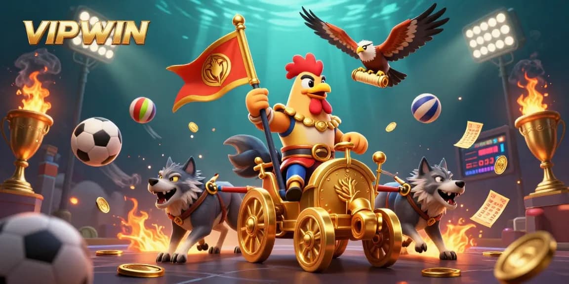 Experience VIPWIN through thrilling sports betting with dynamic characters and immersive elements.