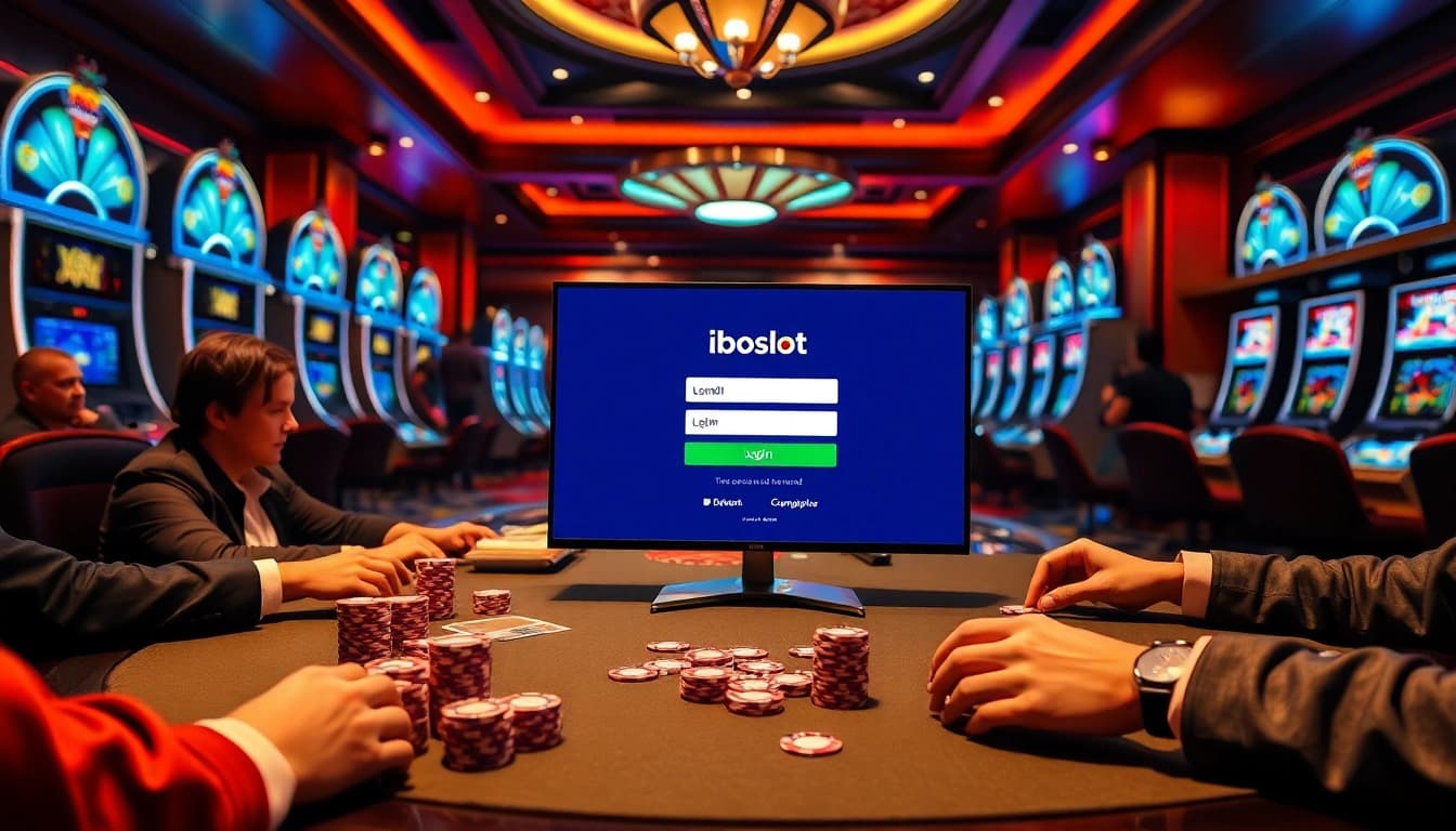 Experience iboslot login with engaging players and a vibrant online casino atmosphere.