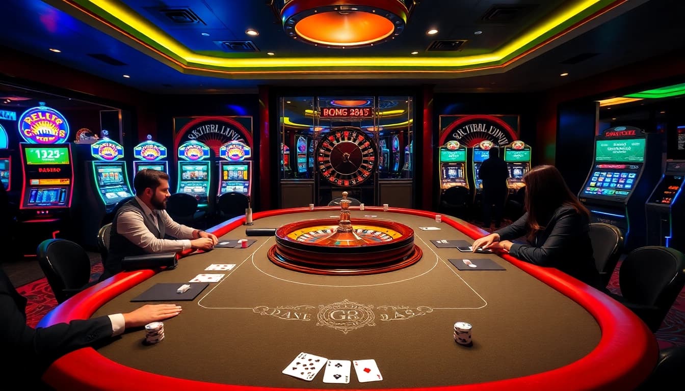 Bet confidently at https://gg888.info/ with a luxury casino setup featuring poker, slots, and roulette.