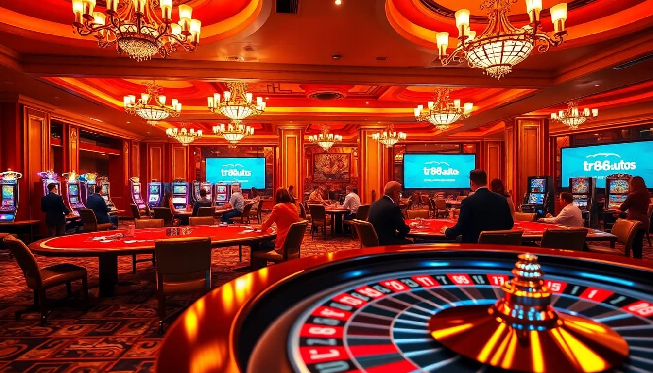 Experience the excitement of high-stakes gaming at https://tr88.autos/ with vibrant casino visuals.