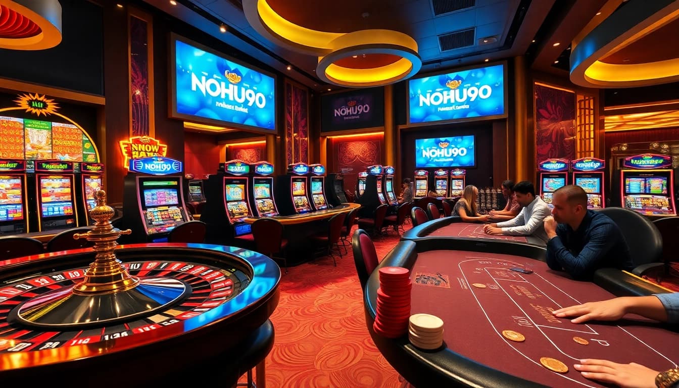 Experience thrilling gameplay at NOHU90 with luxurious casino games and engaging slot machines.