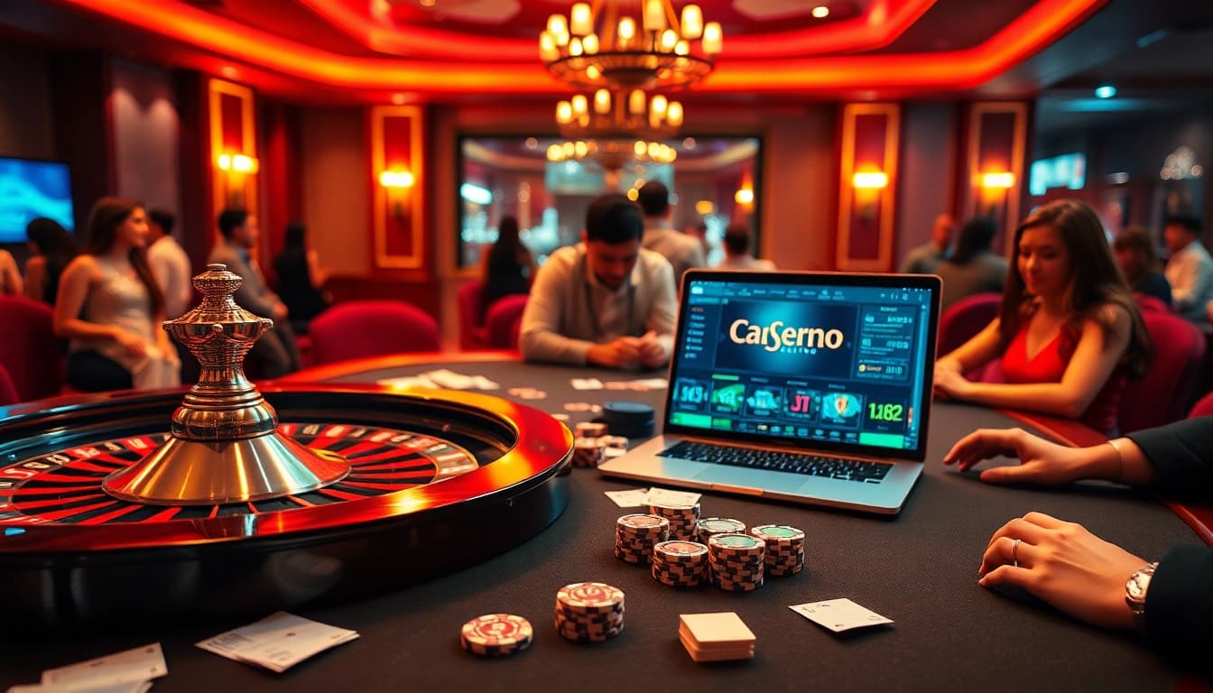 Betting excitement at u88 casino with poker chips and roulette wheel in play.