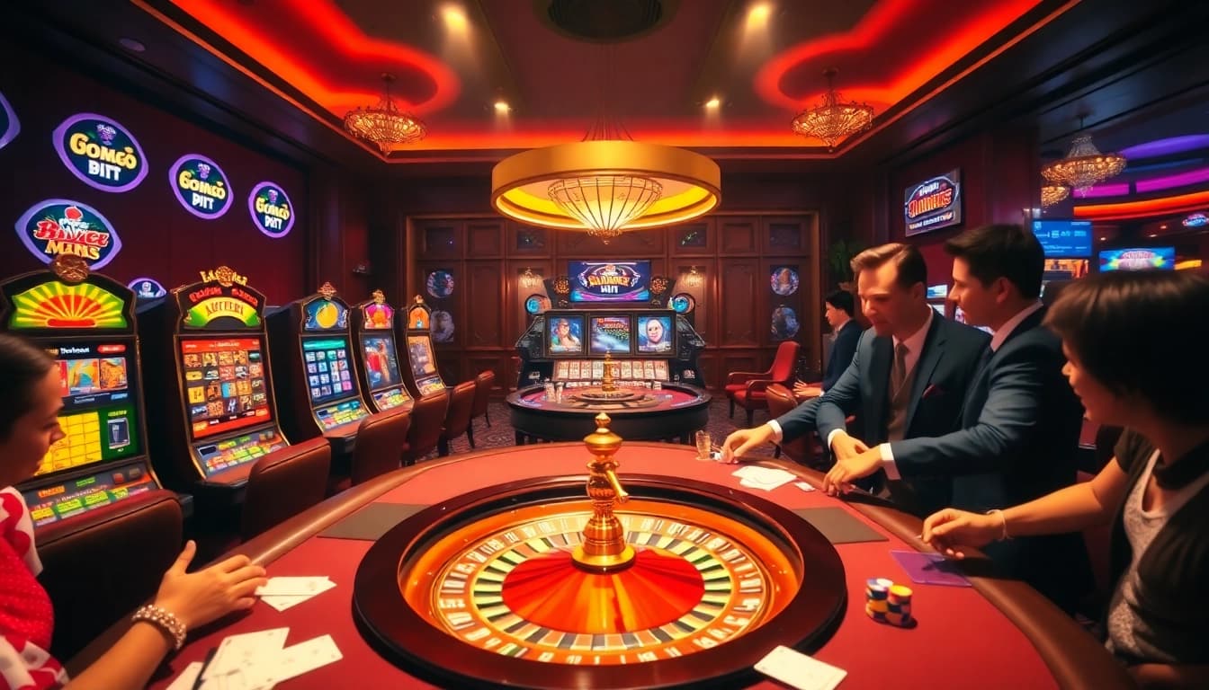 Experience the thrill of winning at NK88 with vibrant casino games and attentive dealers.