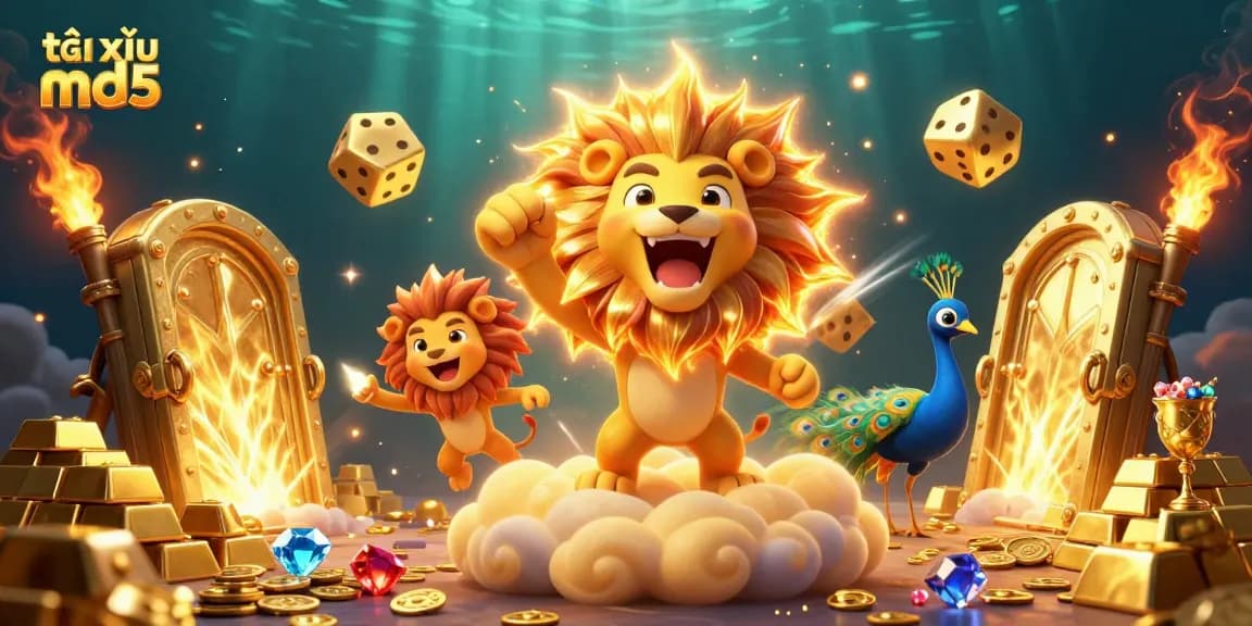 Experience thrilling tài xỉu md5 excitement with vibrant characters and rich gambling elements.