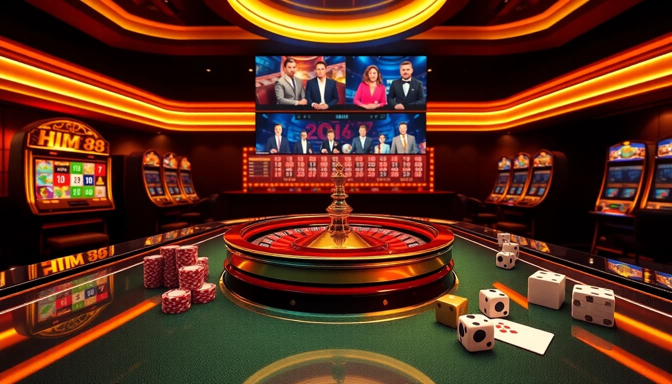 HM88 online gambling interface featuring dynamic roulette betting and live dealer action