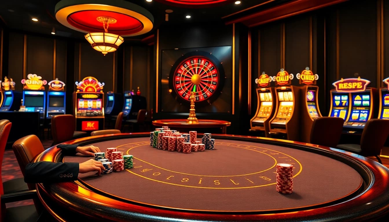 Experience the excitement of 8kbet with vibrant casino elements and thrilling gameplay.