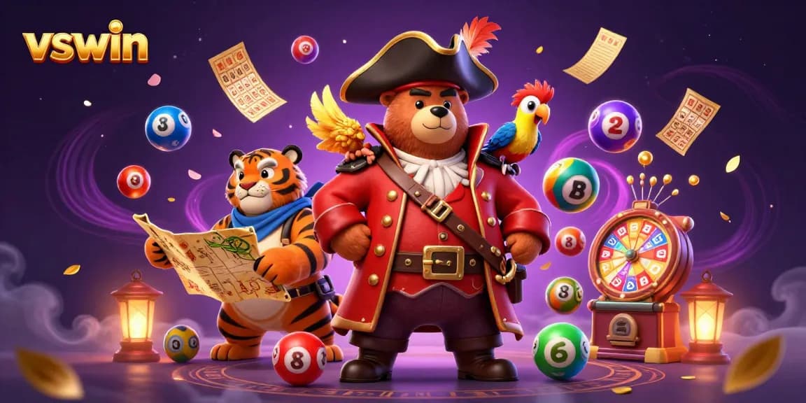 Experience exhilarating slots and jackpots at vswin with vibrant illustrations of casino treasures.