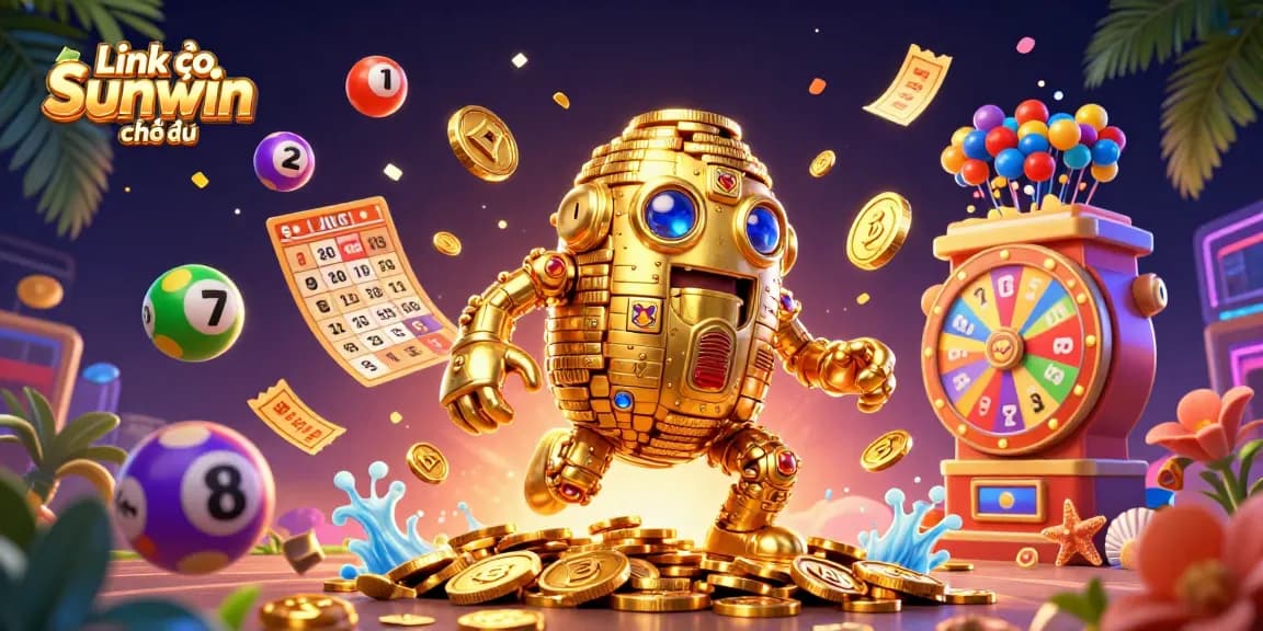 Engage with the thrilling experience of Link vào Sunwin chính thức where an ancient golden golem brings lottery excitement.