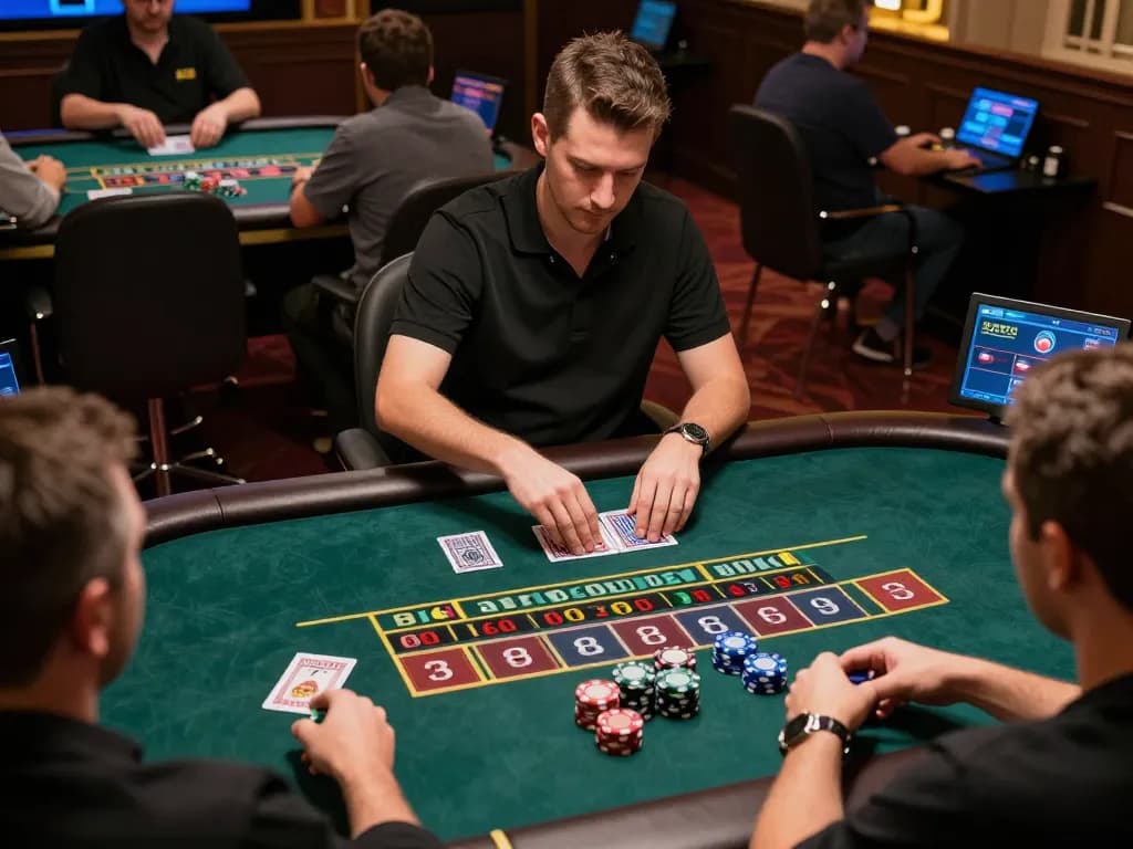 Tỷ Lệ Kèo Nhà Cái influences strategies during an intense live dealer blackjack game