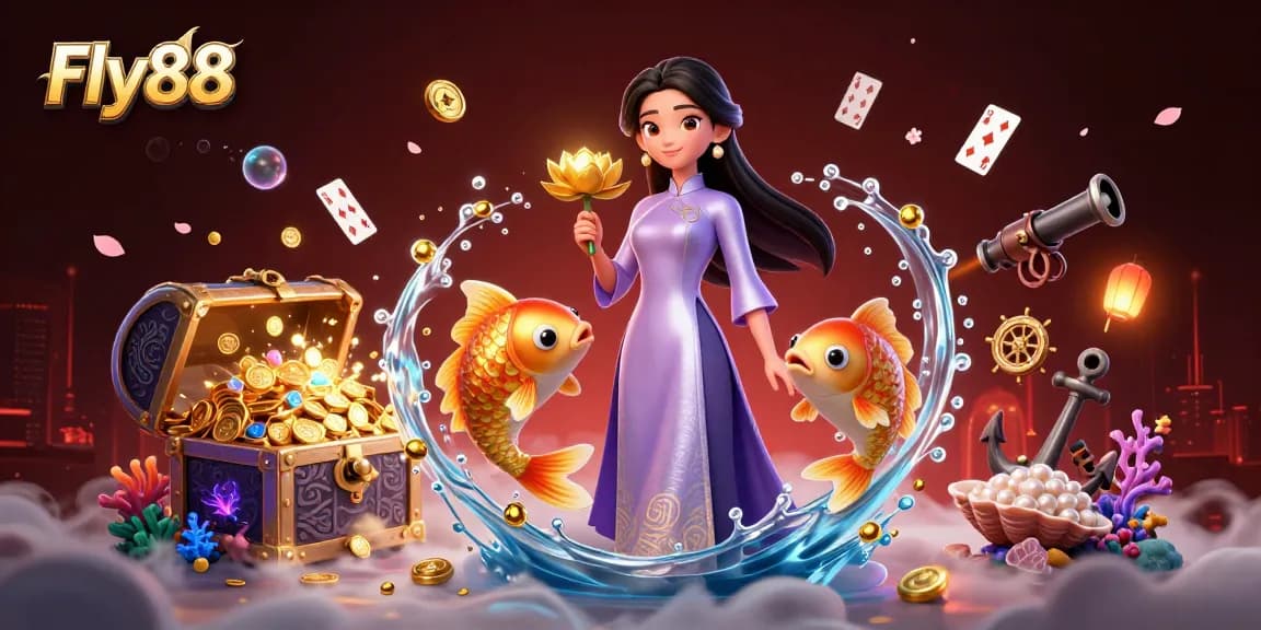 Play winning games at Fly88's vibrant online casino with unique characters and dynamic action.