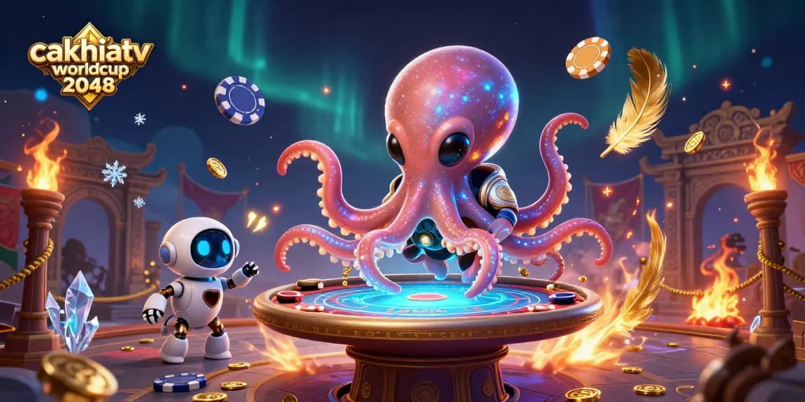 Engage in exciting betting experiences with cakhiatv trực tiếp worldcup 2048 in a vibrant casino scene.