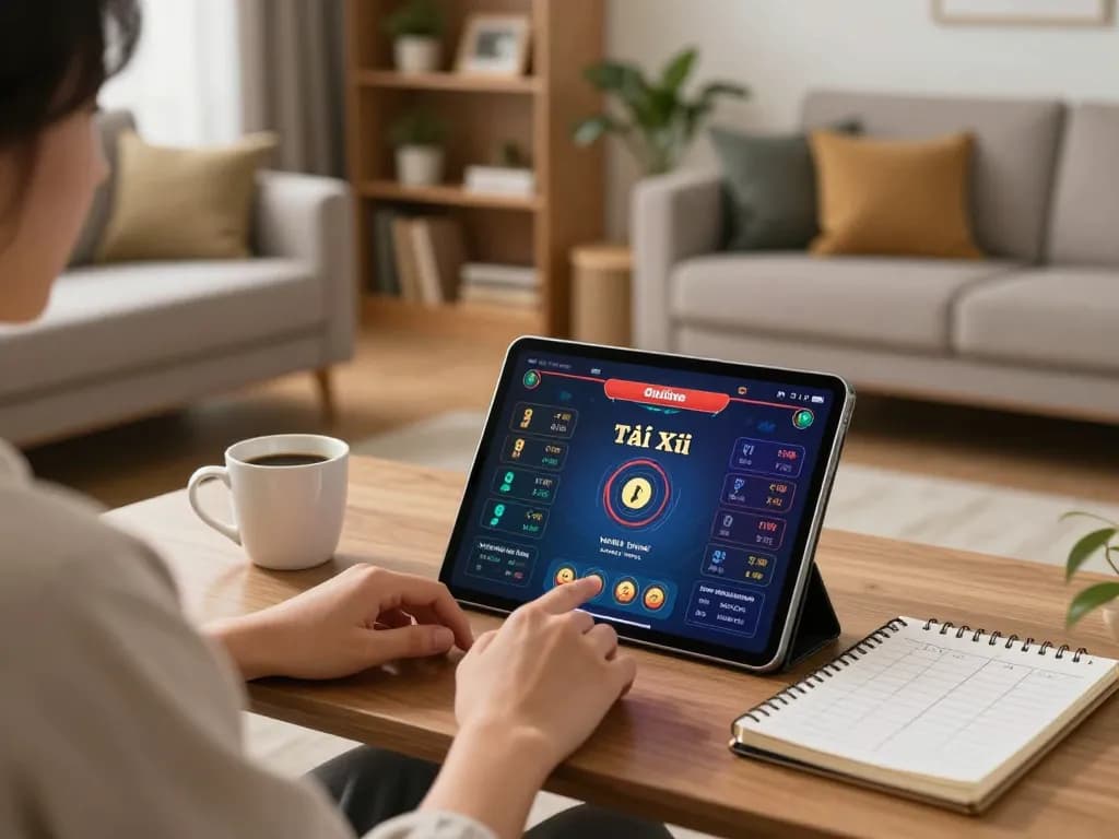 Tận hưởng trải nghiệm app tài xỉu online trong không gian ấm cúng và thoải mái tại nhà.