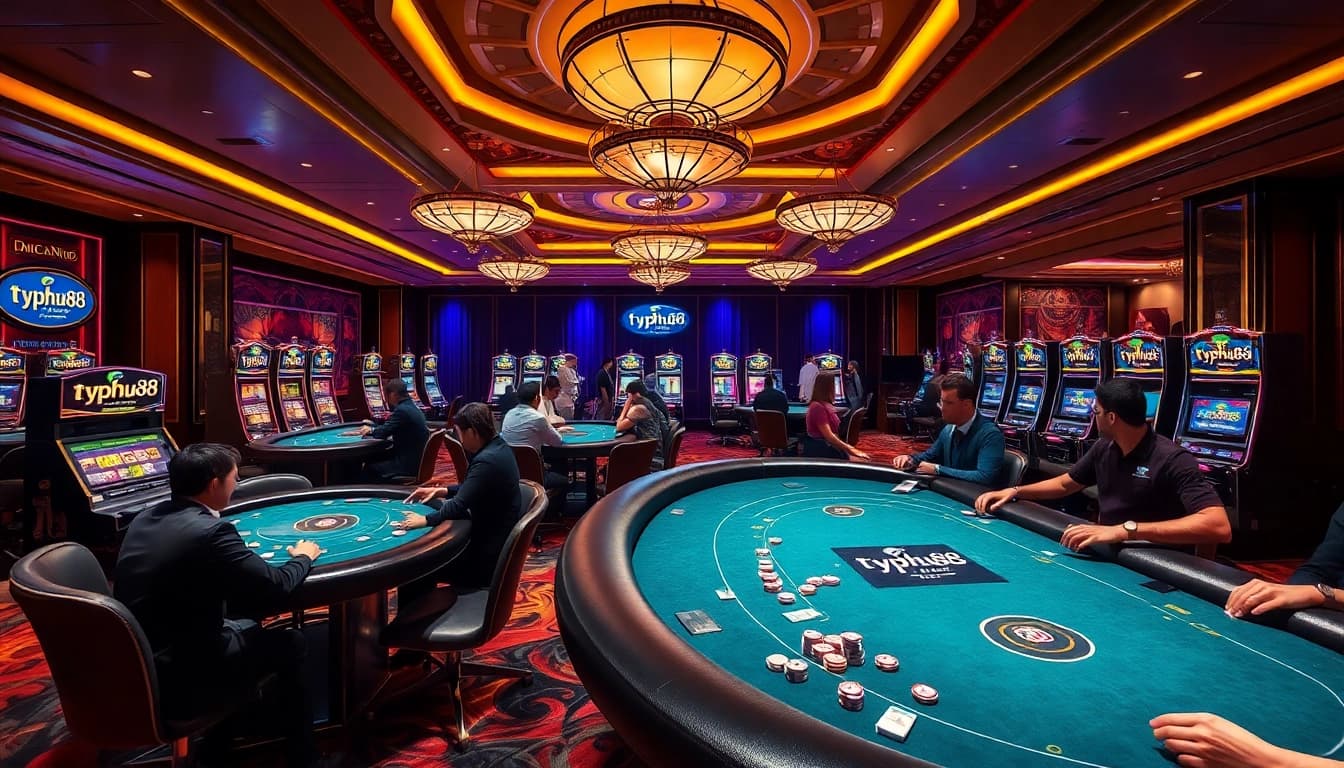 Experience the thrill of typhu88 with vibrant casino games and exciting betting action.
