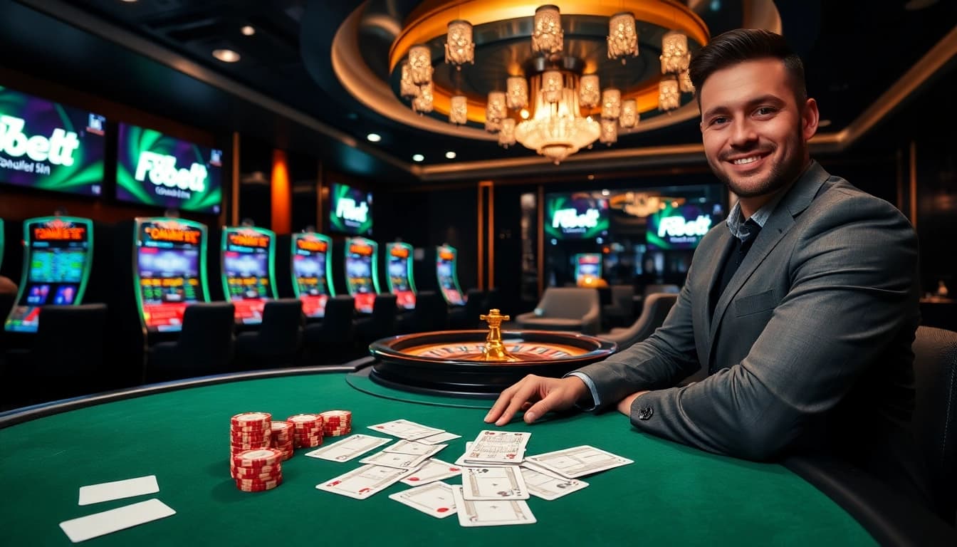 Experience thrilling online gaming at f8bet.net.in with exciting casino tables and slot machines.