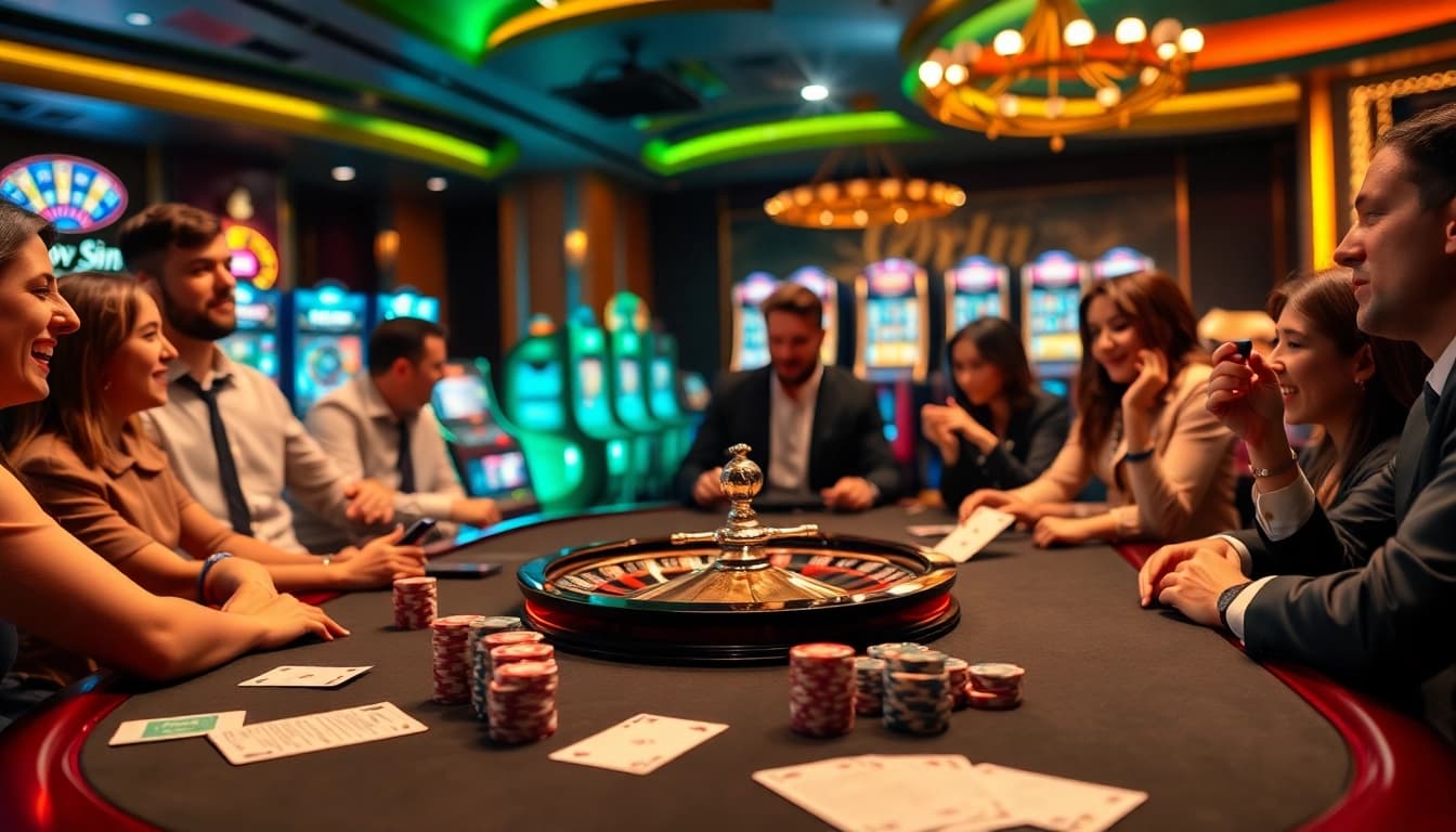 Engage in thrilling games at https://11win.ru.com/ with a luxurious casino experience featuring poker tables and slot machines.