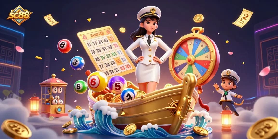 Join exciting games at sc88 with vibrant lottery elements and immersive scenery.