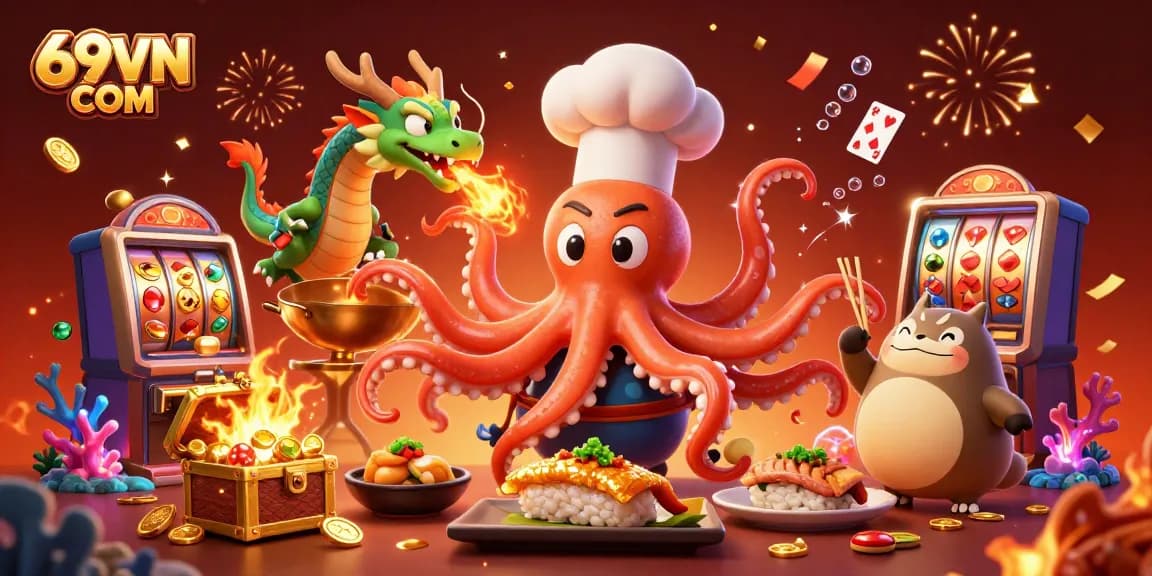 Experience thrilling gameplay at 69VN COM with vibrant characters and exciting winning opportunities