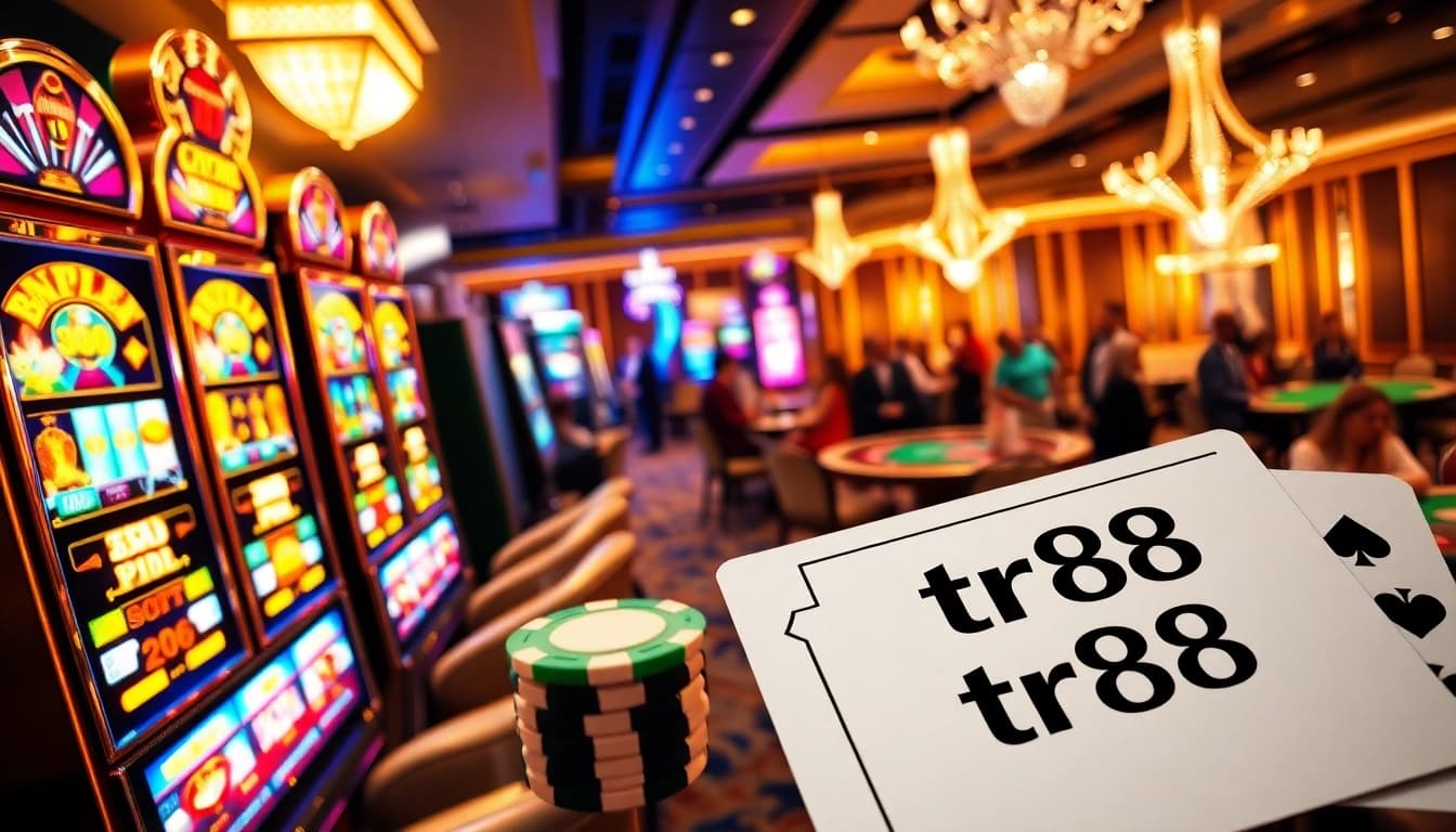 Experience the thrill of tr88 gaming with vibrant slot machines and engaging casino action.