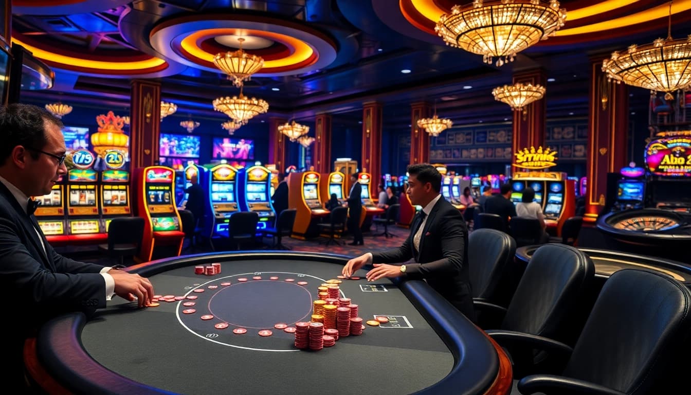 Engage in thrilling gameplay at http://aalo789.in.net/ with vibrant casino tables and excited players.