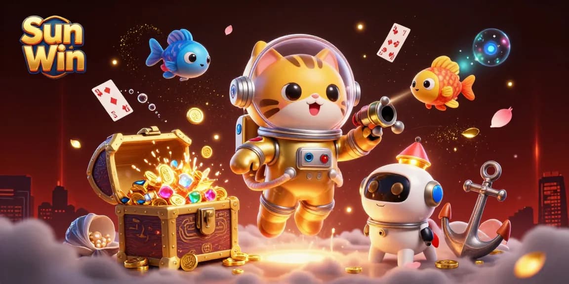 Engage with thrilling games at Sun Win, where excitement meets immersive visuals in a vibrant casino.