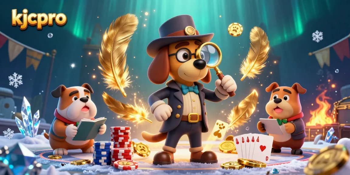 Engage in exciting poker strategies with kjcpro as your 3D detective duo uncovers winning clues!