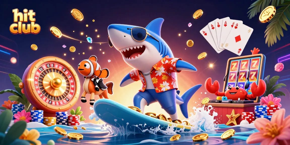 Experience gameplay excitement at hit club with vibrant casino characters and immersive elements.