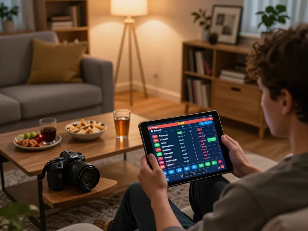 Daga live betting experience at home, highlighting dynamic gameplay and engaging atmosphere.