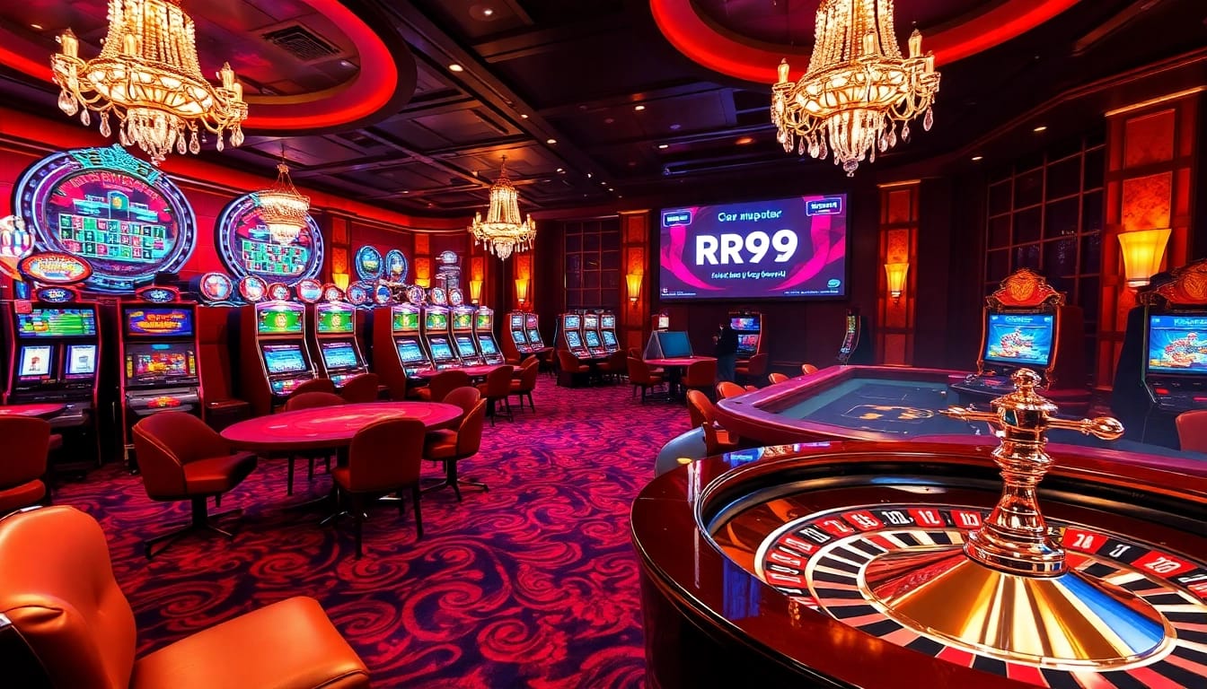 Experience lively gameplay at https://rr9988.net/ with vibrant casino tables and competitive gamblers.