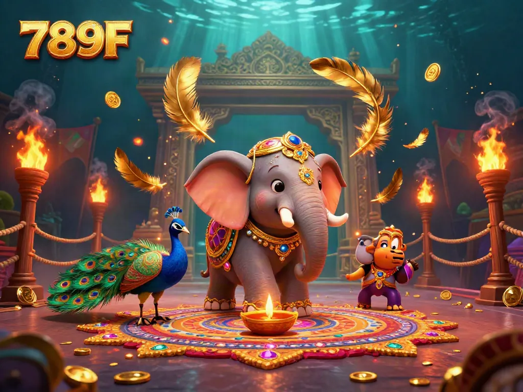 Experience the vibrant gaming universe of 789F with rich colors, exciting characters, and dynamic elements.