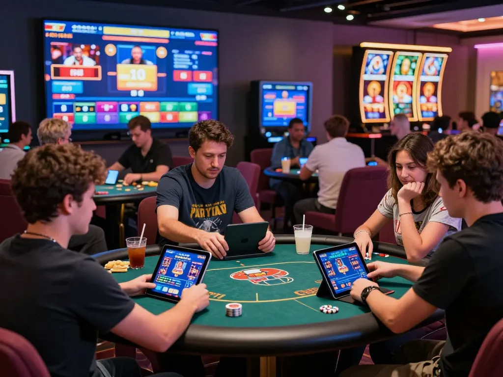 Engaging online gambling experience at https://789win.ru.com/ with players enjoying games in a vibrant atmosphere.