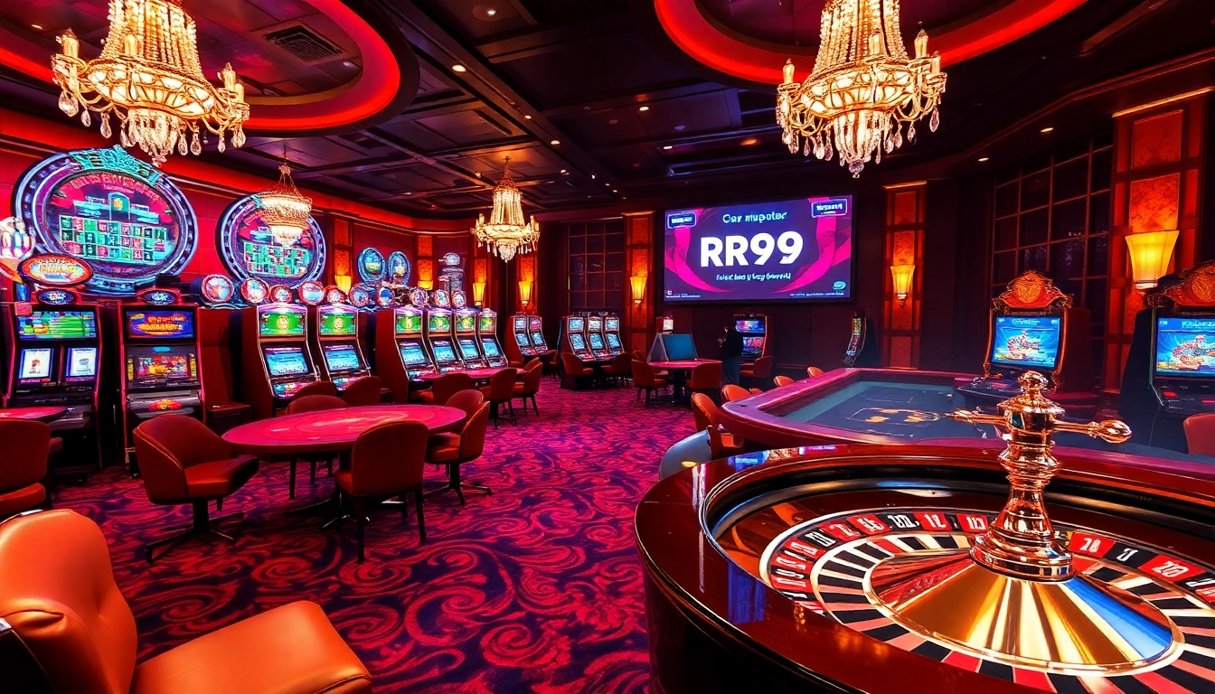 Experience lively gameplay at https://rr9988.net/ with vibrant casino tables and competitive gamblers.
