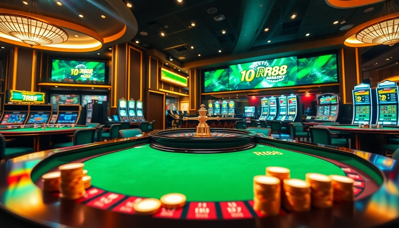 Experience the excitement of gambling at https://urr88.com/ with vibrant casino tables and professional play.