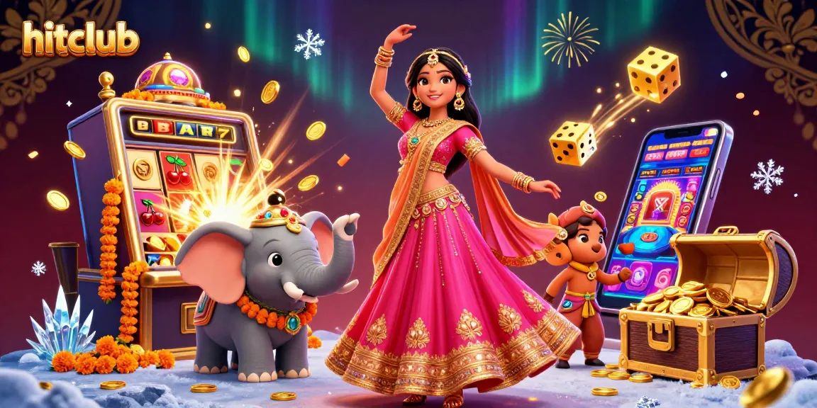 Experience the thrill of hitclub with vibrant casino elements and dazzling 3D characters in action.