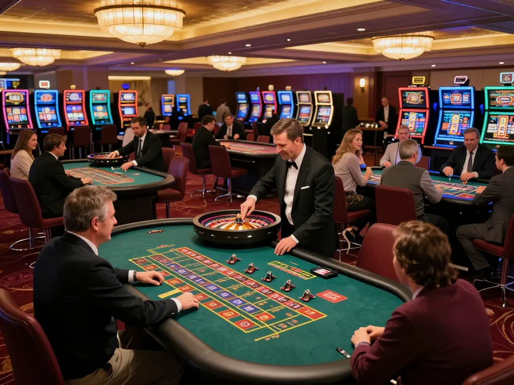 Players enjoying roulette at a casino while engaging with sunwin gaming strategies to maximize their odds