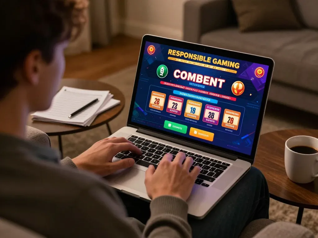Player engaging with SC88 online casino, emphasizing responsible gambling strategy and interactive gameplay.