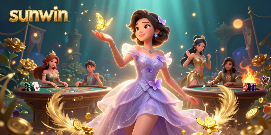 Experience thrilling gameplay at sunwin with vibrant casino elements and detailed 3D illustration.