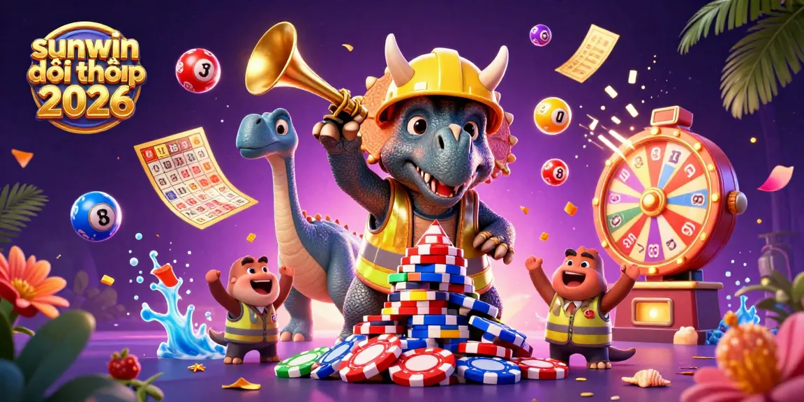 Experience sunwin đổi thưởng 2026 with a vibrant scene featuring dynamic gaming elements and animated celebration.