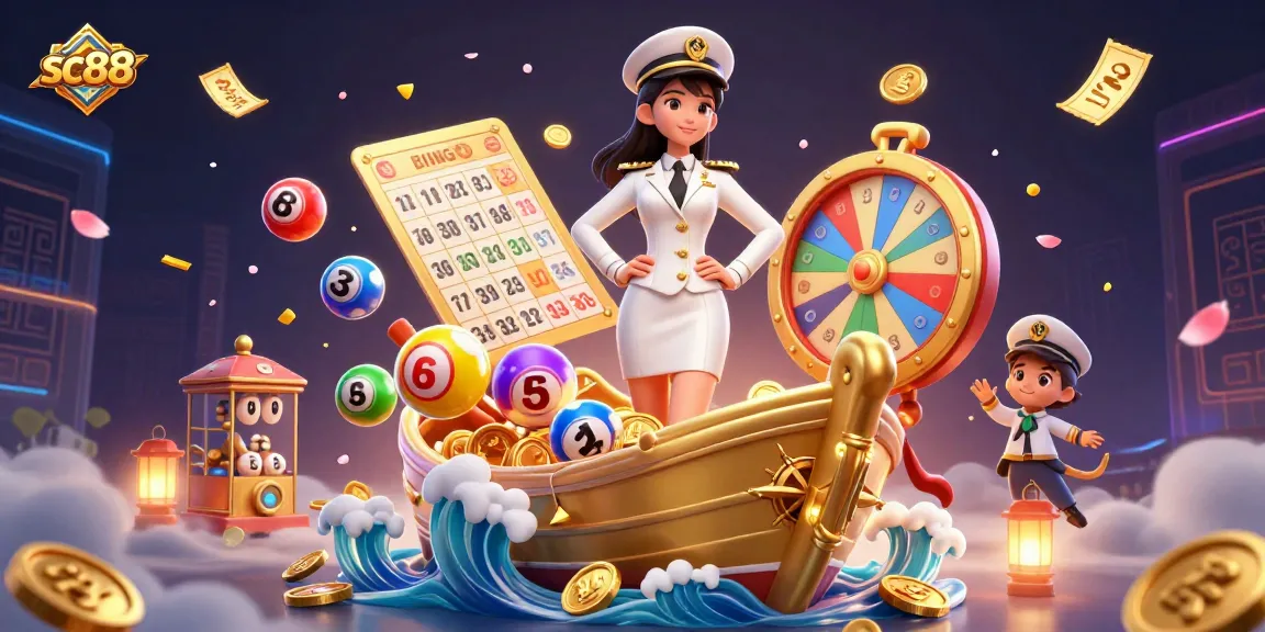 Join exciting games at sc88 with vibrant lottery elements and immersive scenery.